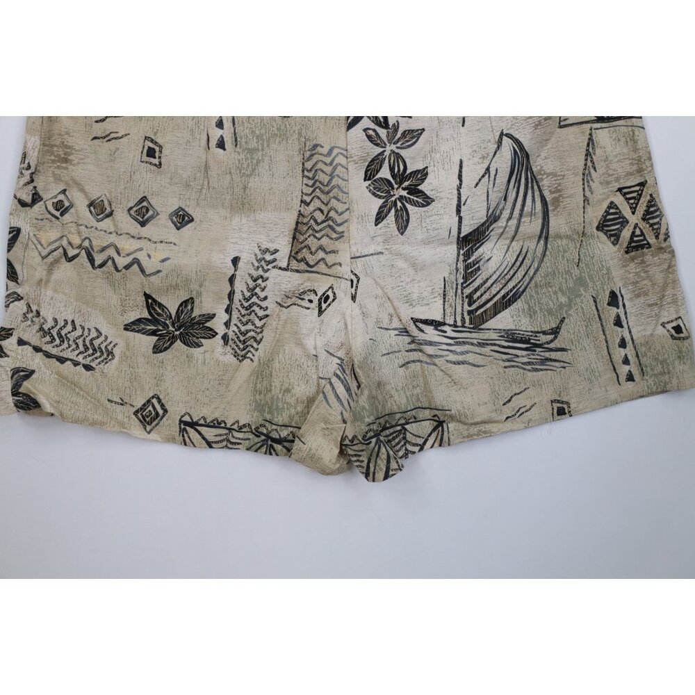 Deadstock Vtg 90s Hilo Hattie Womens XL 2 Piece Hawaiian Skort Halter Top USA - Picture 16 of 16